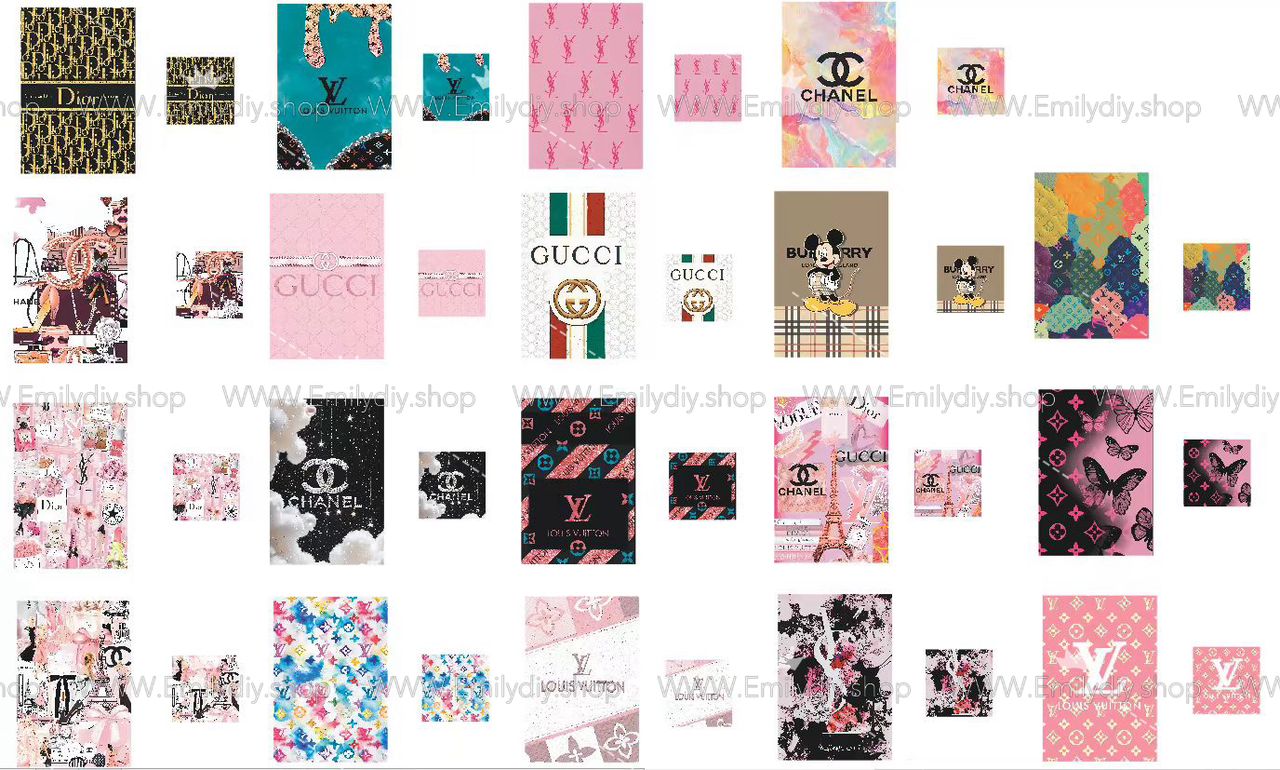 【III】❤️🔥Designer notebook A5/A7 ALL design