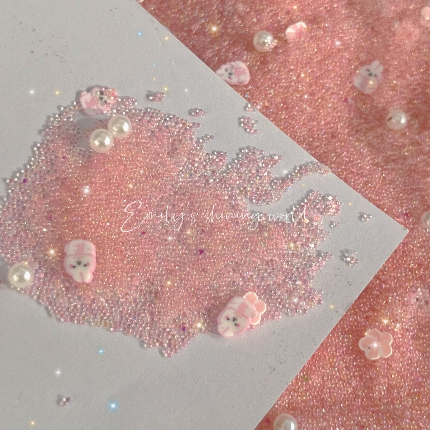 【A869】1.13—Updated New!🌟 Glitter Clay Mix Multiple Colors to Choose