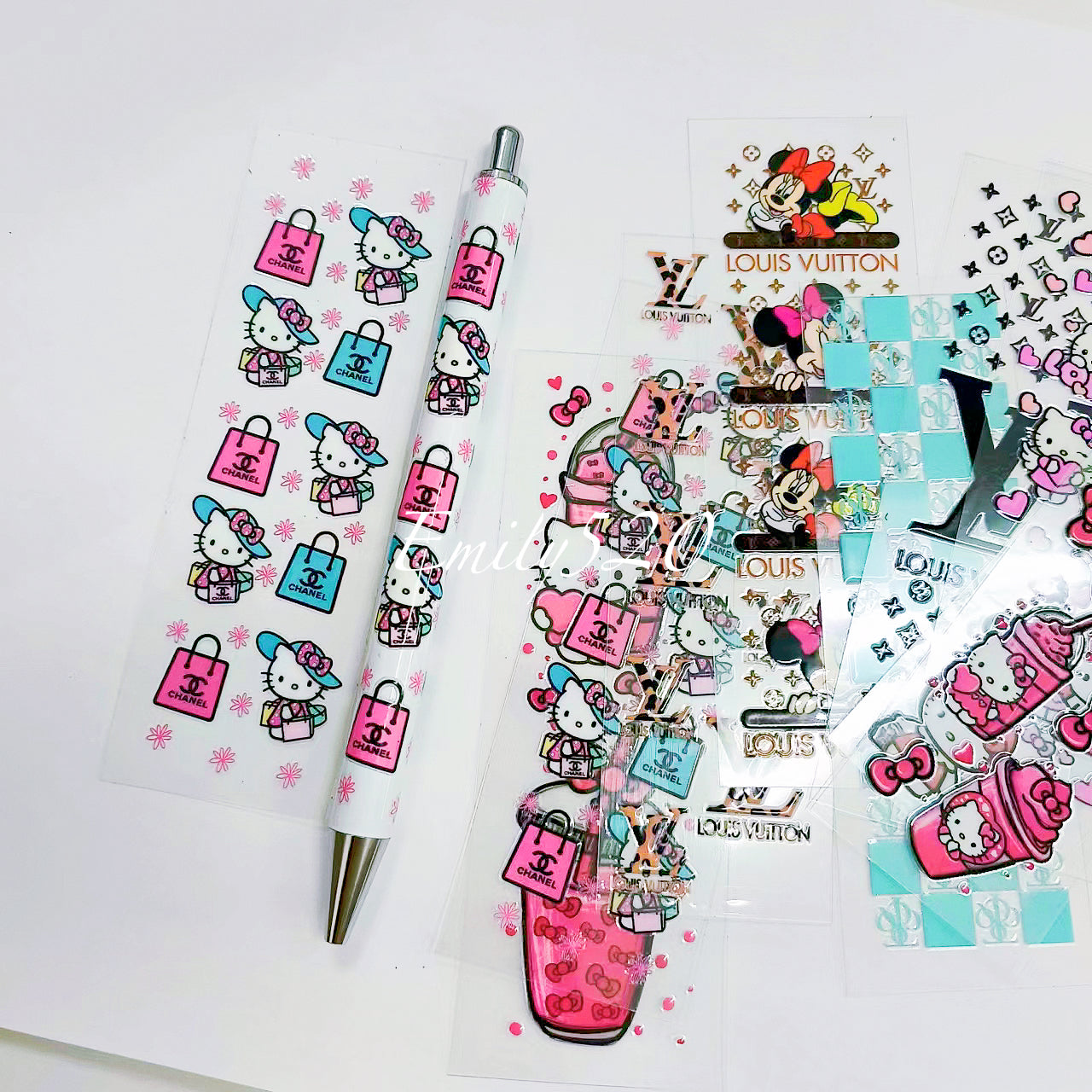 【C328】🔥5.17-Restock🖍️ Metal Wraps Pens For DIY(High Qulity)