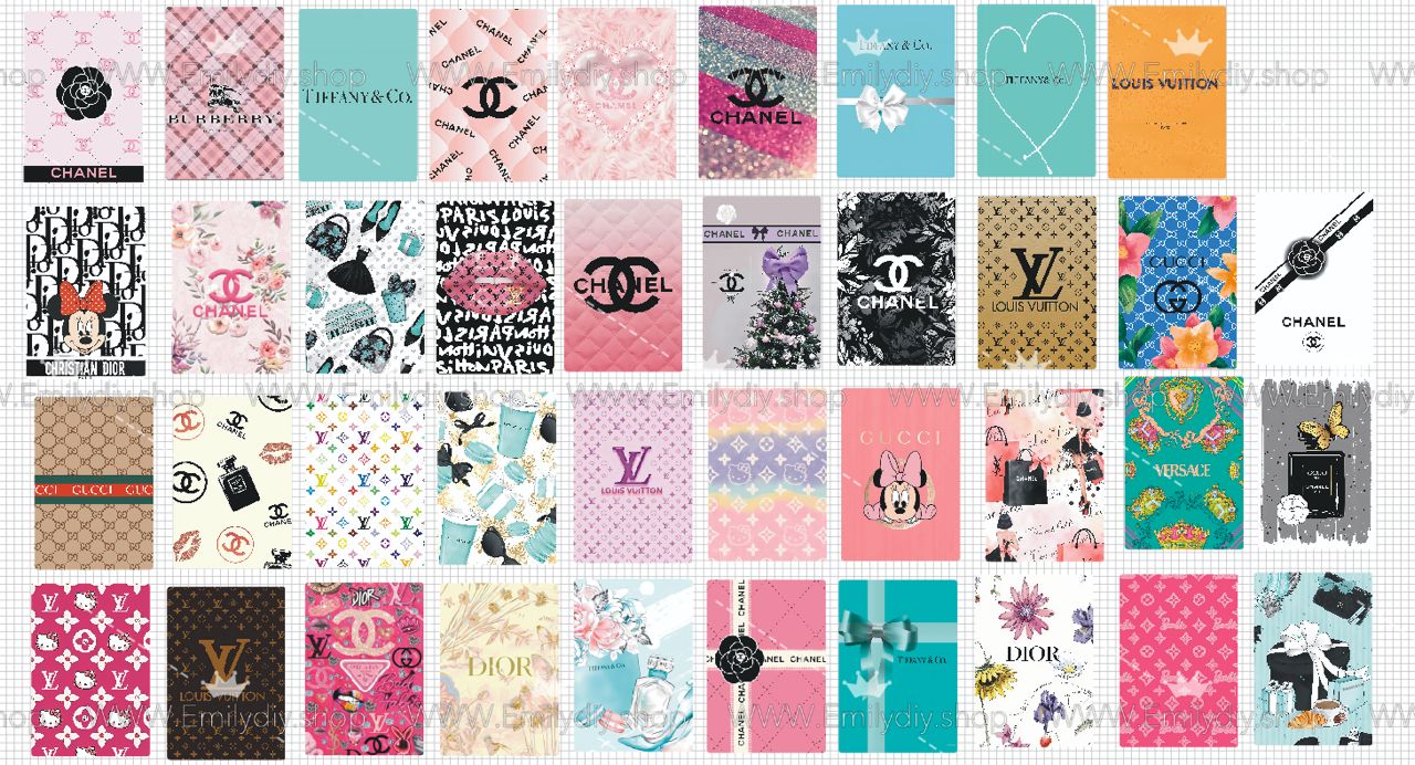 【III】❤️🔥Designer notebook A5/A7 ALL design