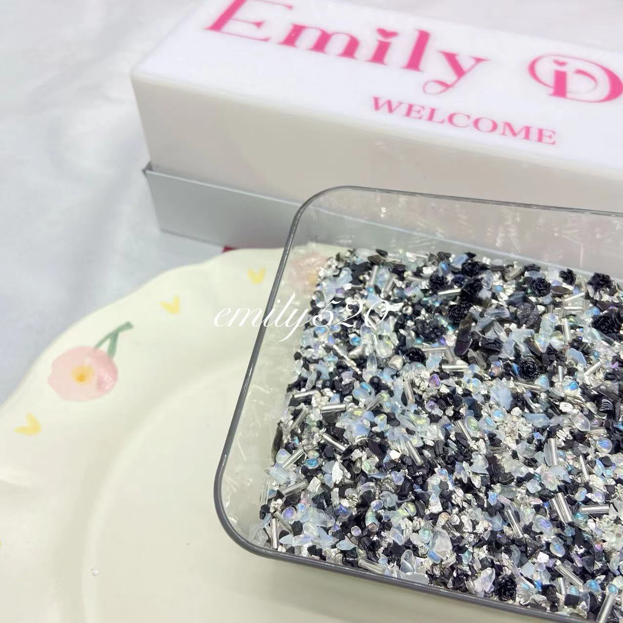 【A869】1.13—Updated New!🌟 Glitter Clay Mix Multiple Colors to Choose