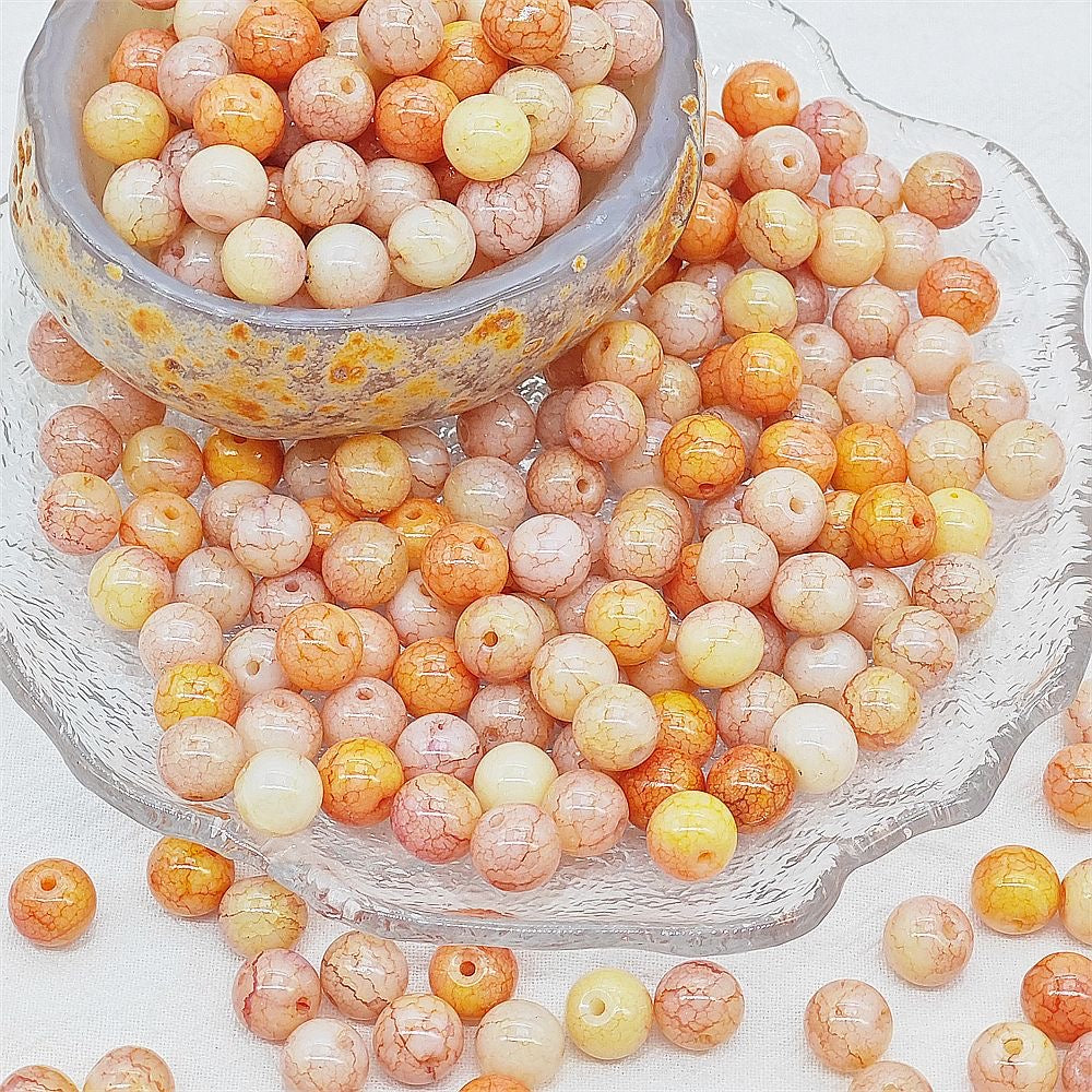 【C251】🌖9 Colors Galss Beads (High Qulity)