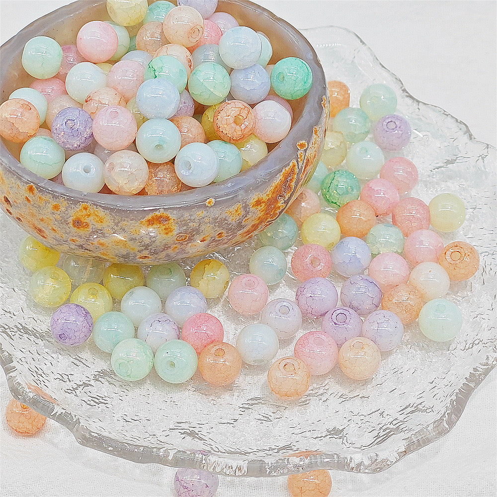 【C251】🌖9 Colors Galss Beads (High Qulity)