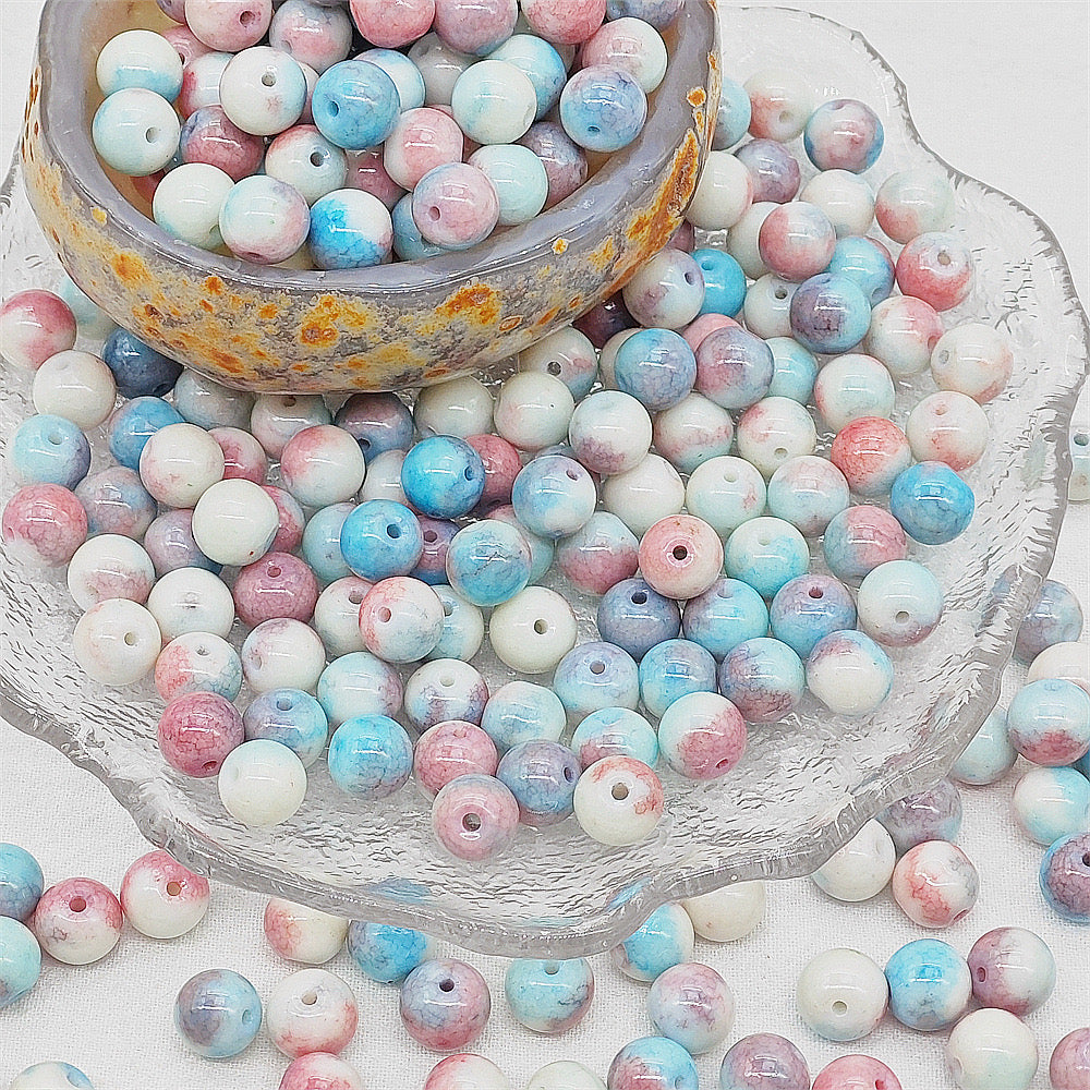 【C251】🌖9 Colors Galss Beads (High Qulity)