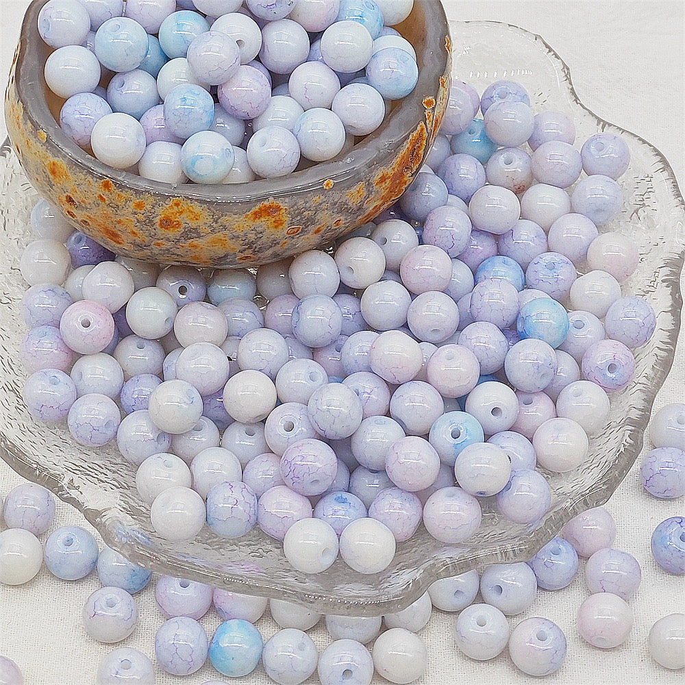 【C251】🌖9 Colors Galss Beads (High Qulity)