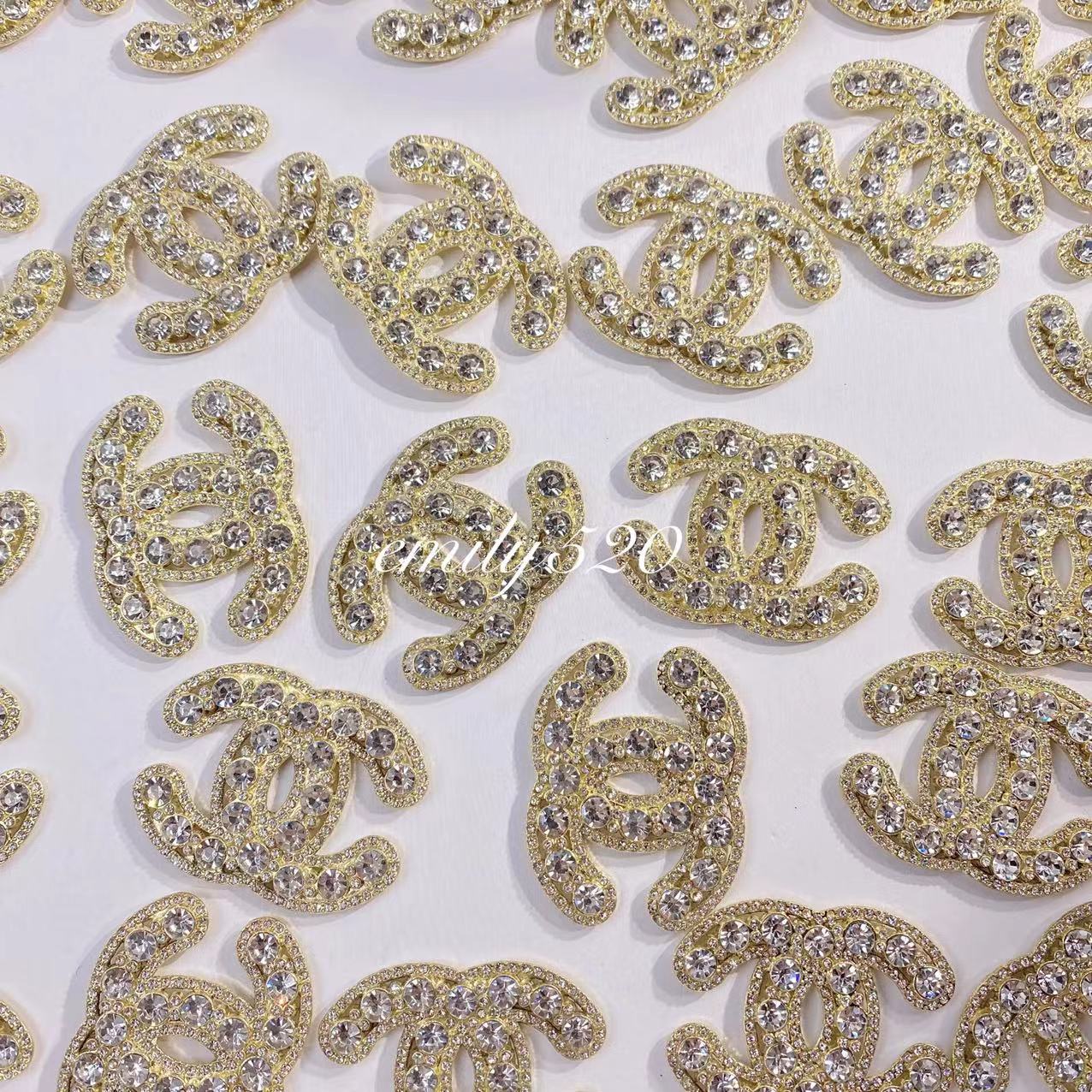 【C181】Large Bling C*c Metal Charms for Diy