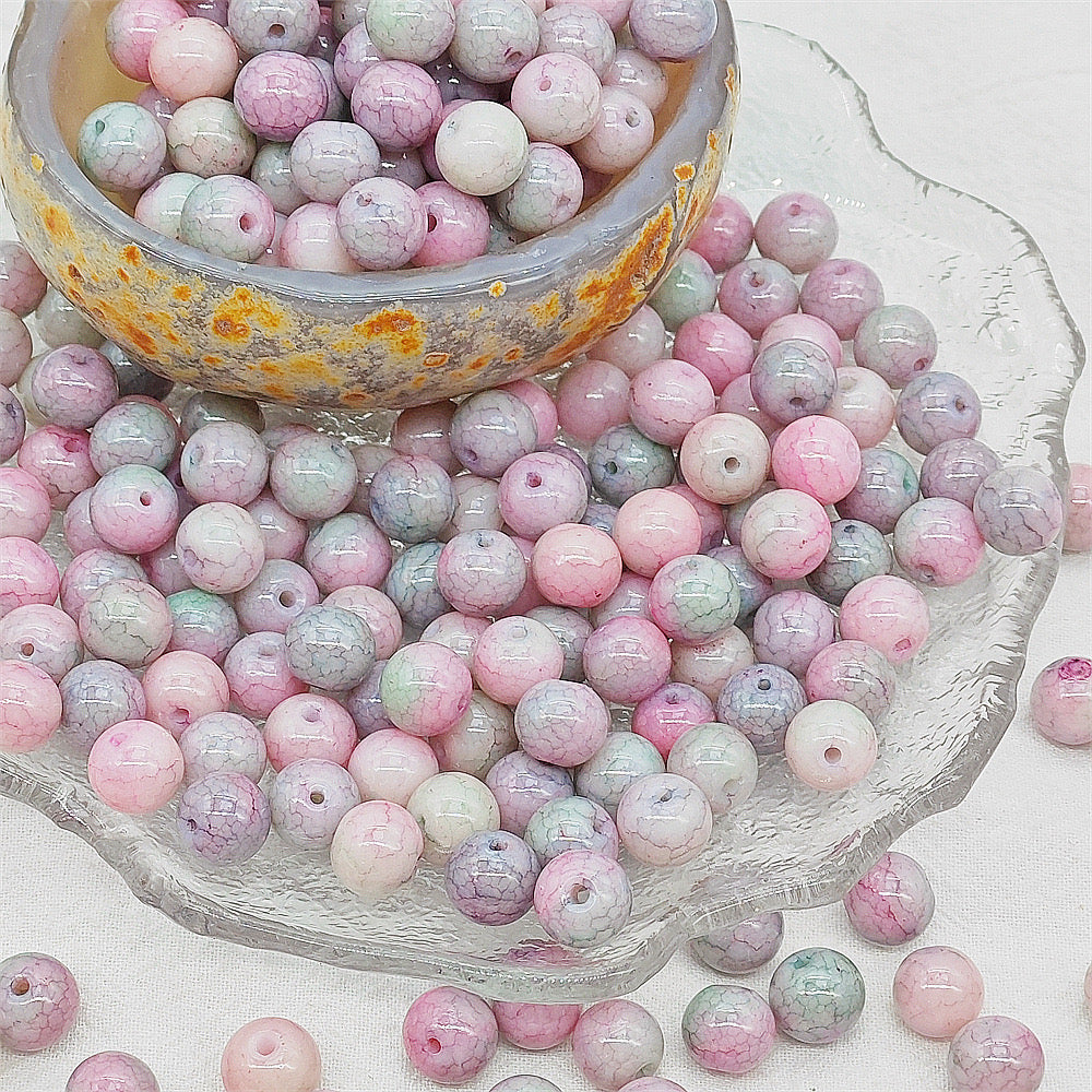 【C251】🌖9 Colors Galss Beads (High Qulity)
