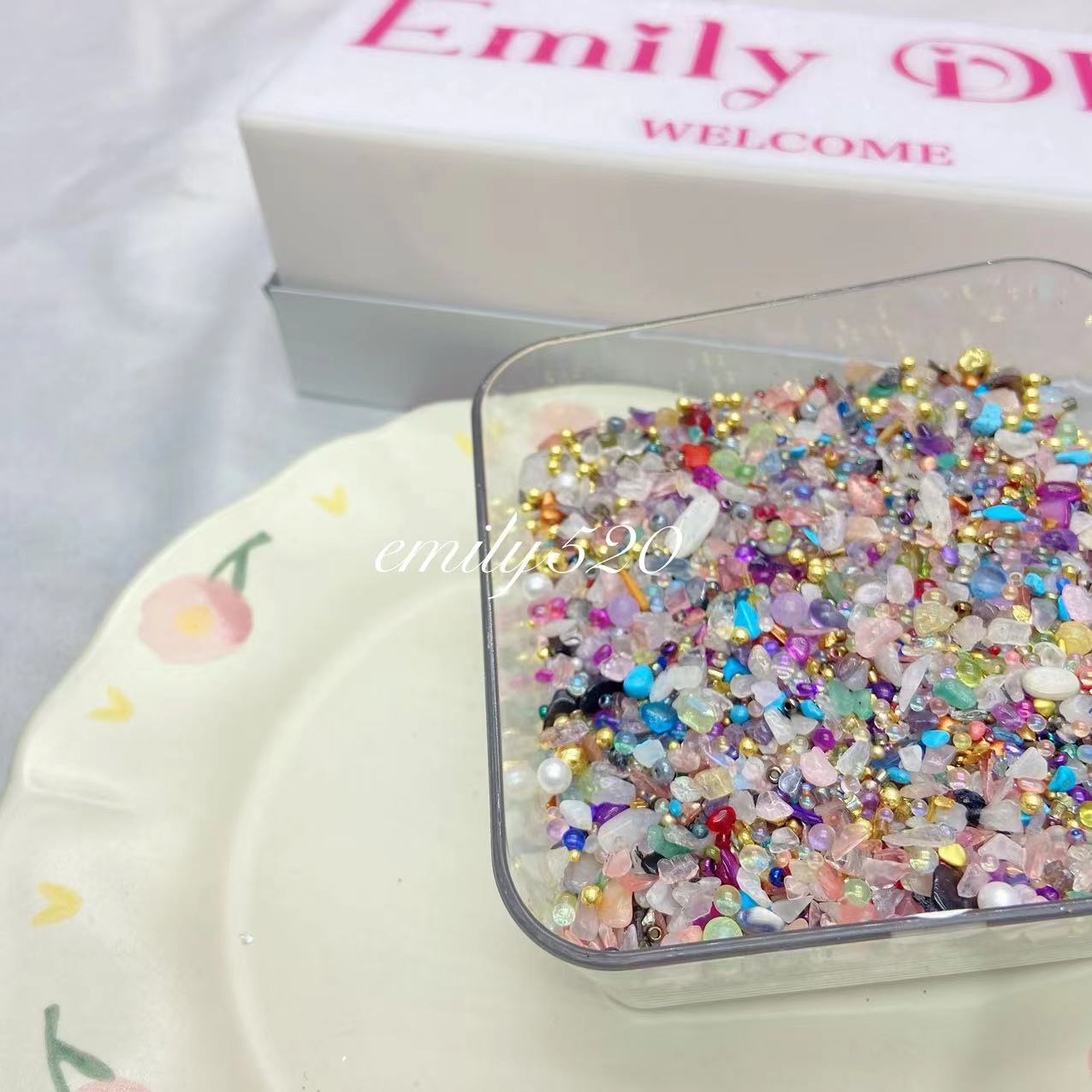 【A869】1.13—Updated New!🌟 Glitter Clay Mix Multiple Colors to Choose
