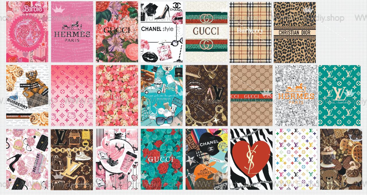 【III】❤️🔥Designer notebook A5/A7 ALL design