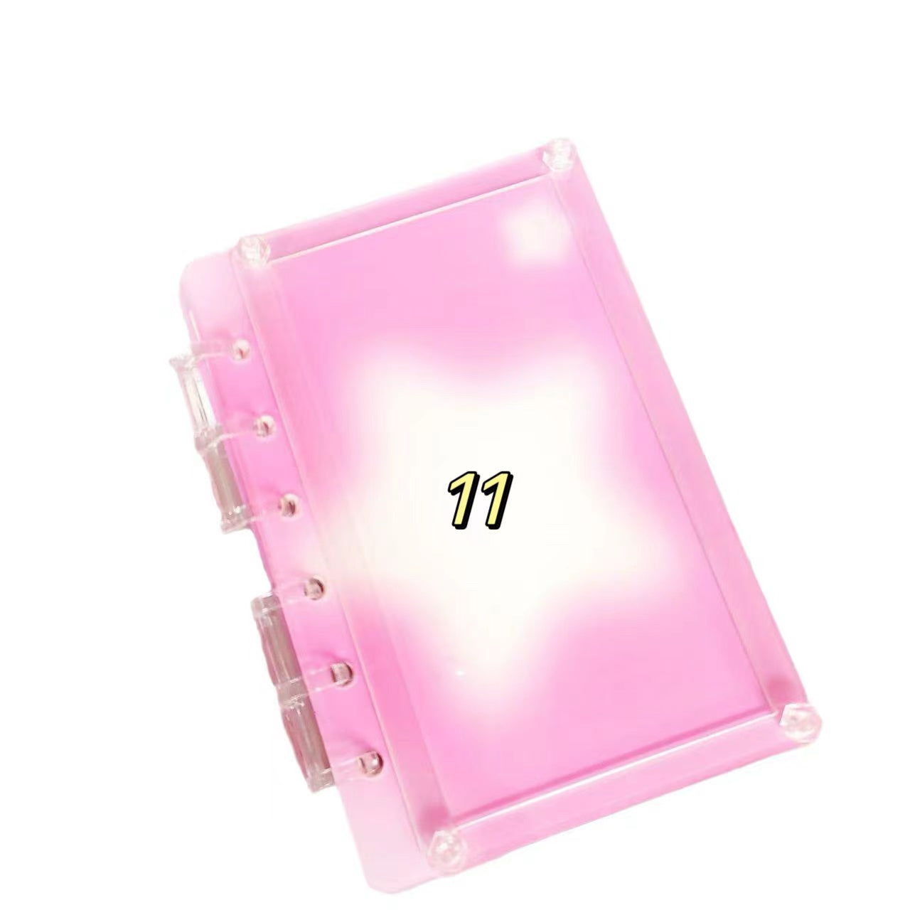 【HHH】Gradient Shaker Acrylic Notebook A5/A7( with Paper)