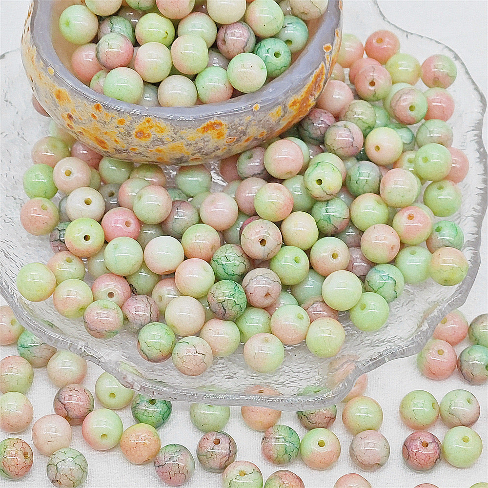 【C251】🌖9 Colors Galss Beads (High Qulity)
