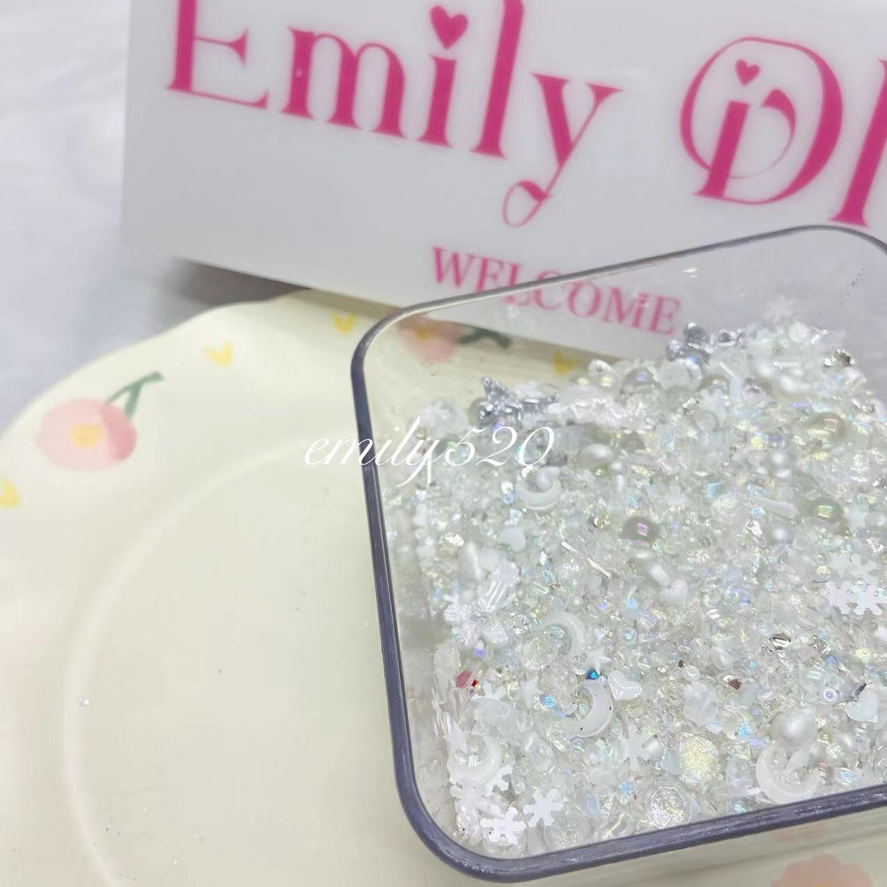 【A869】1.13—Updated New!🌟 Glitter Clay Mix Multiple Colors to Choose