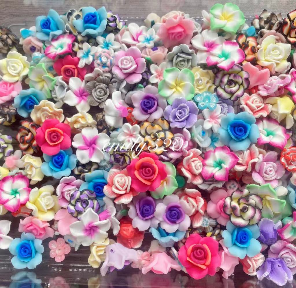 【U001】❤️🔥Restock❤️🔥3D Flower For Pens/Keychain/DIY