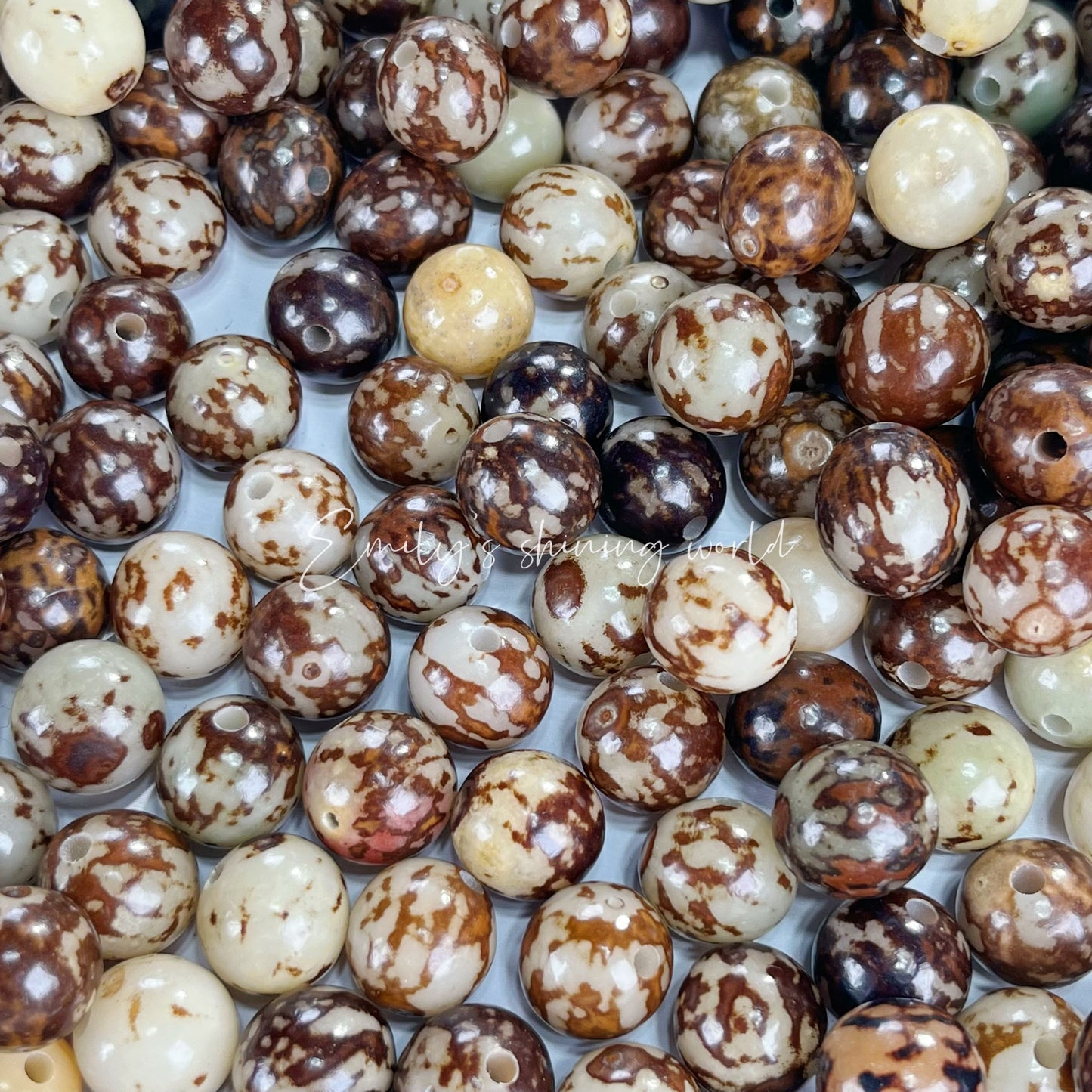 γC249γπ³ Glass Forest Beads Light/ Dark Colors