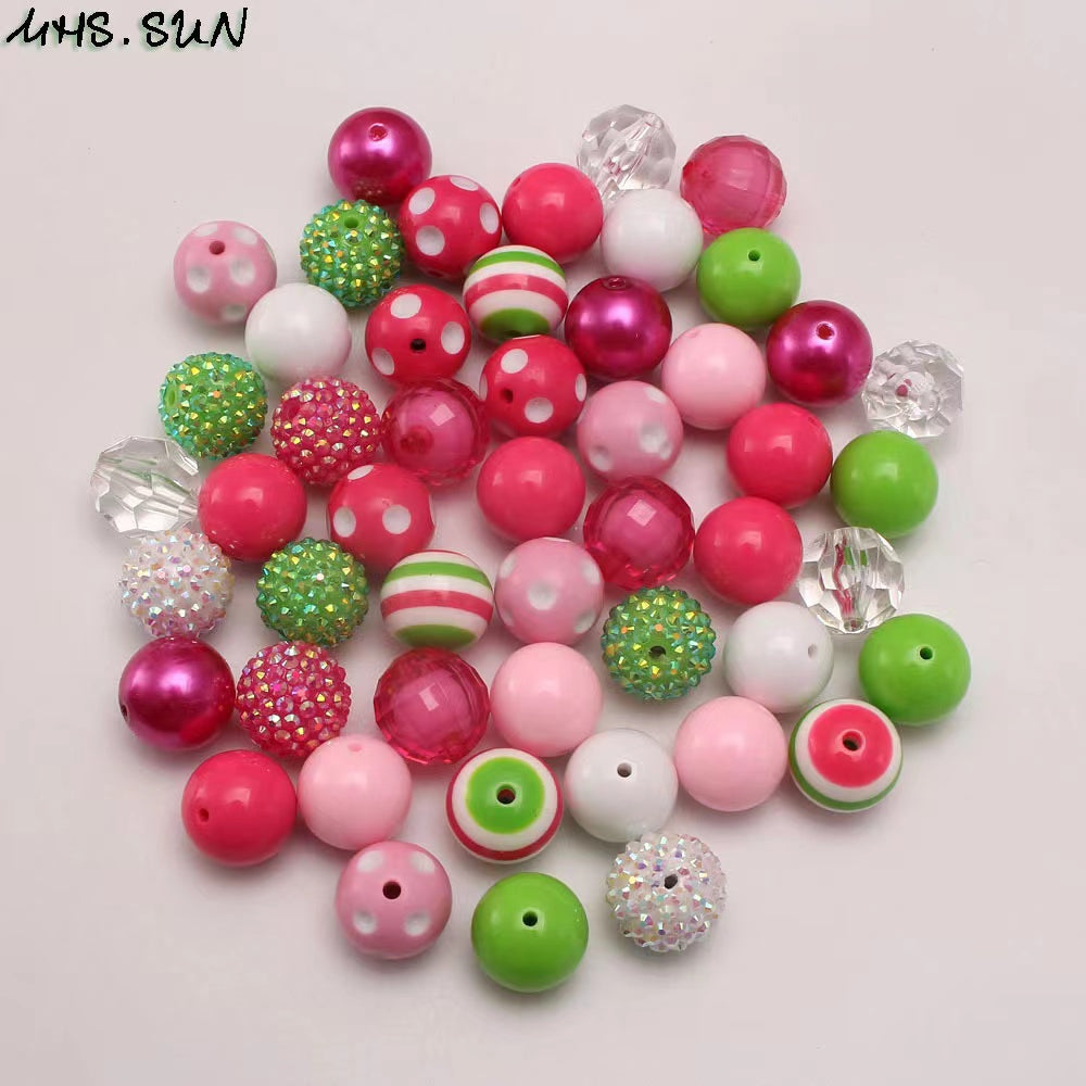 【A903】🔥10.15-Updated💮Colorful Rhinestone Beads Packed in Bag Diy Key Chain Material Bag