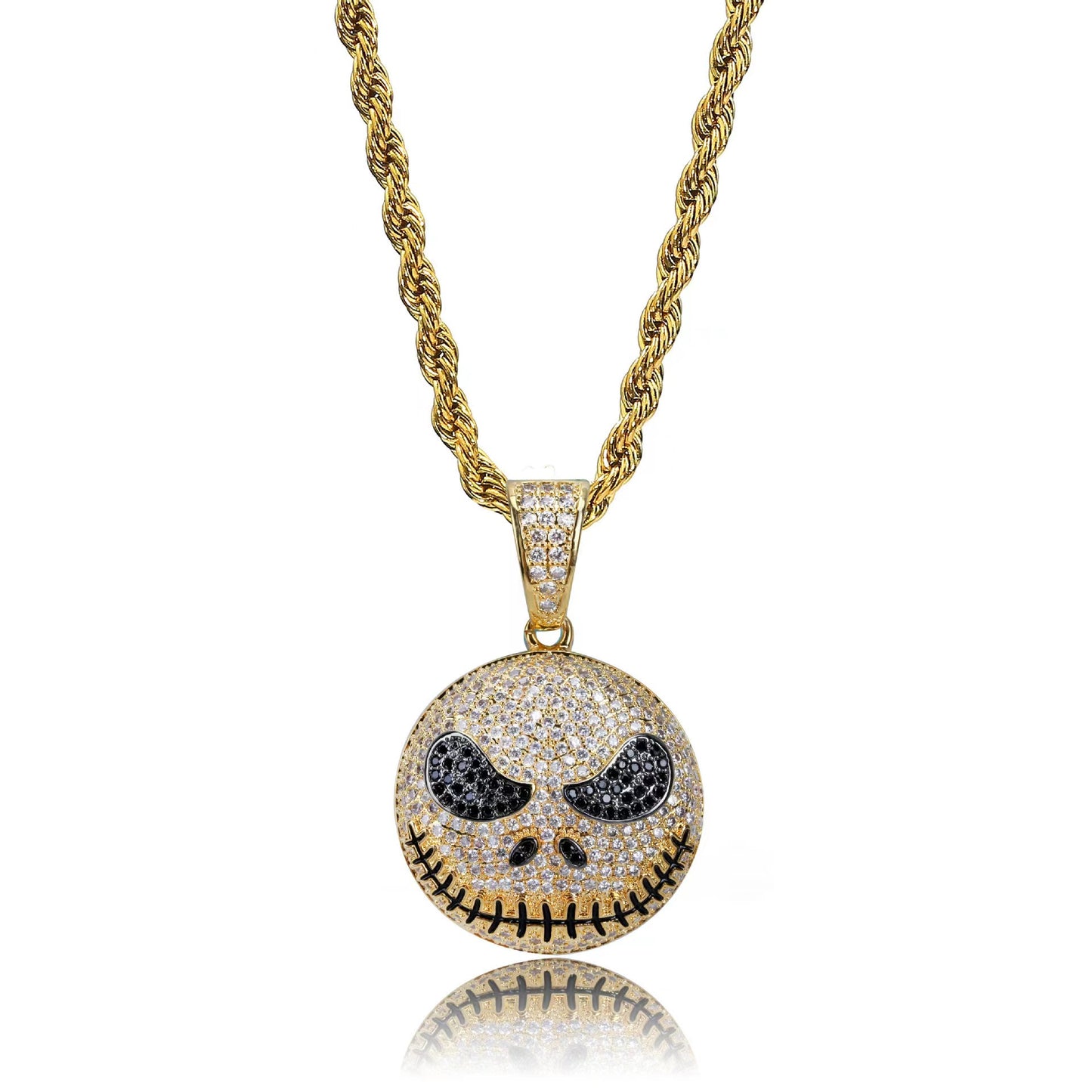 【A935】🔥8.16-Restock👻 Luxurious Diamonds  JACK Necklace