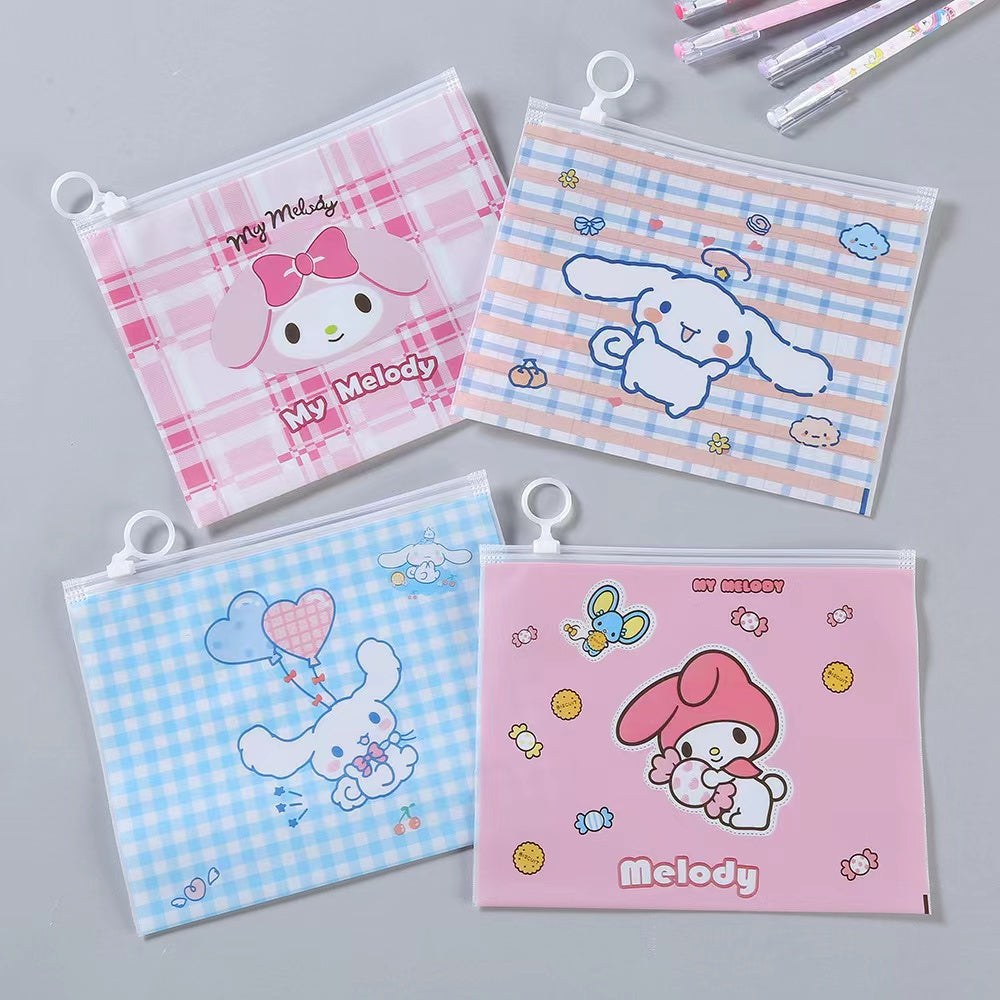 【C327】Restock🛍️ Sanrio/Unicorn Large Size PE Ziplock Bag