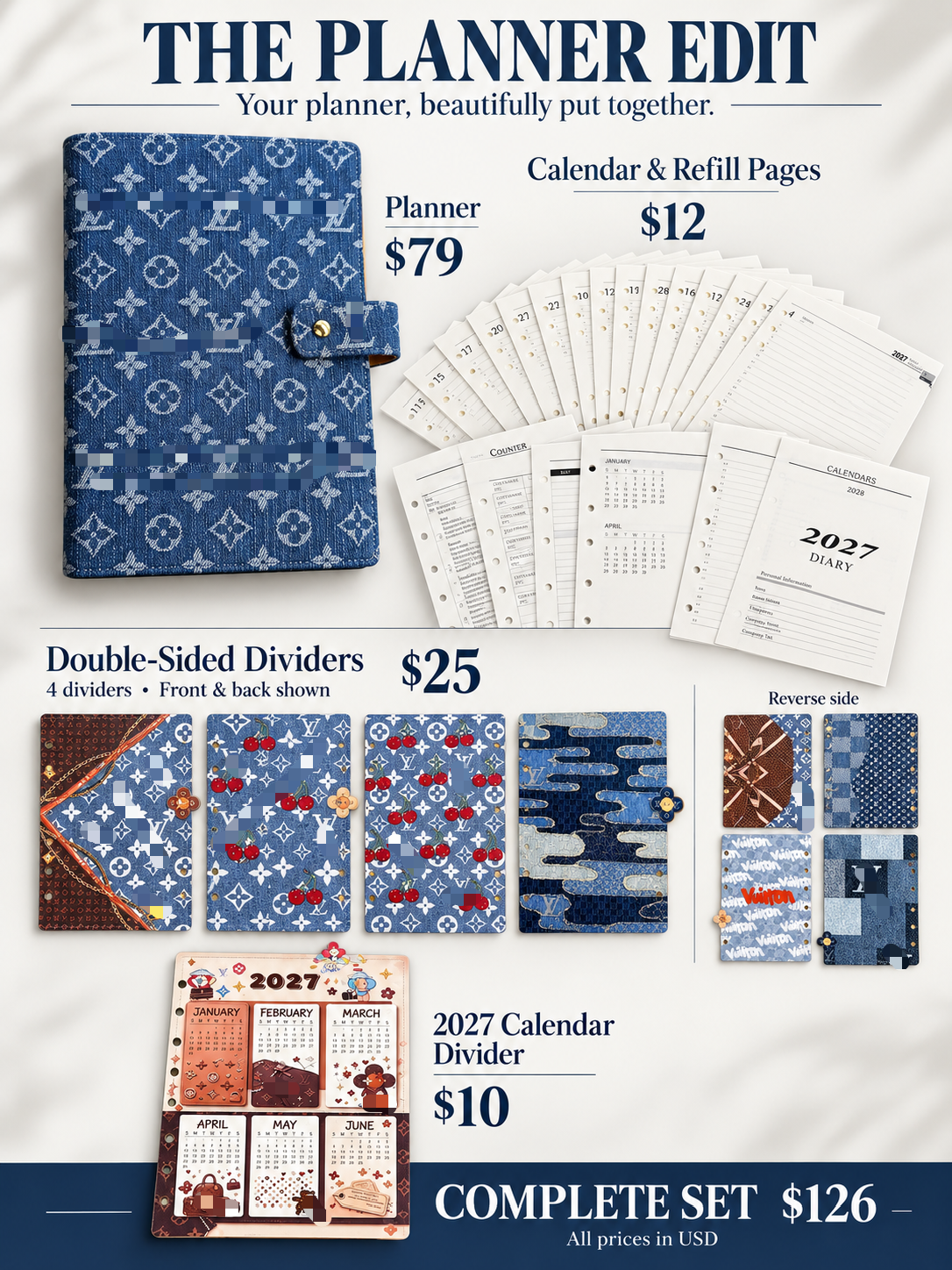 01286# Cowboy Journal Notebook / Dividers Set