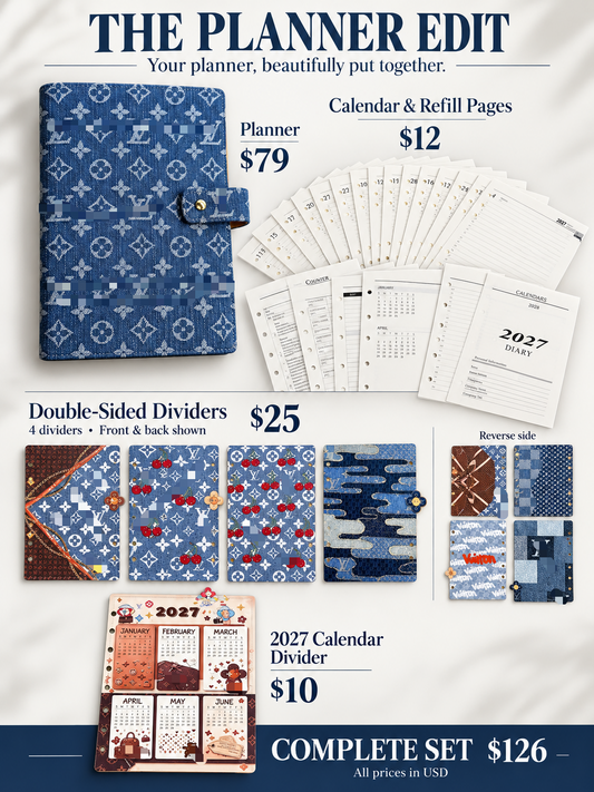 01286# Cowboy Journal Notebook / Dividers Set