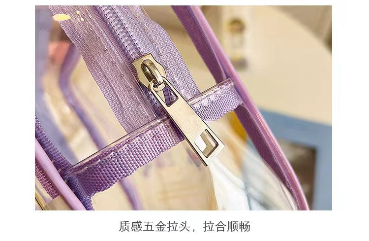【A418】 👝 Sanrio Transparent Make Up Storage Bag