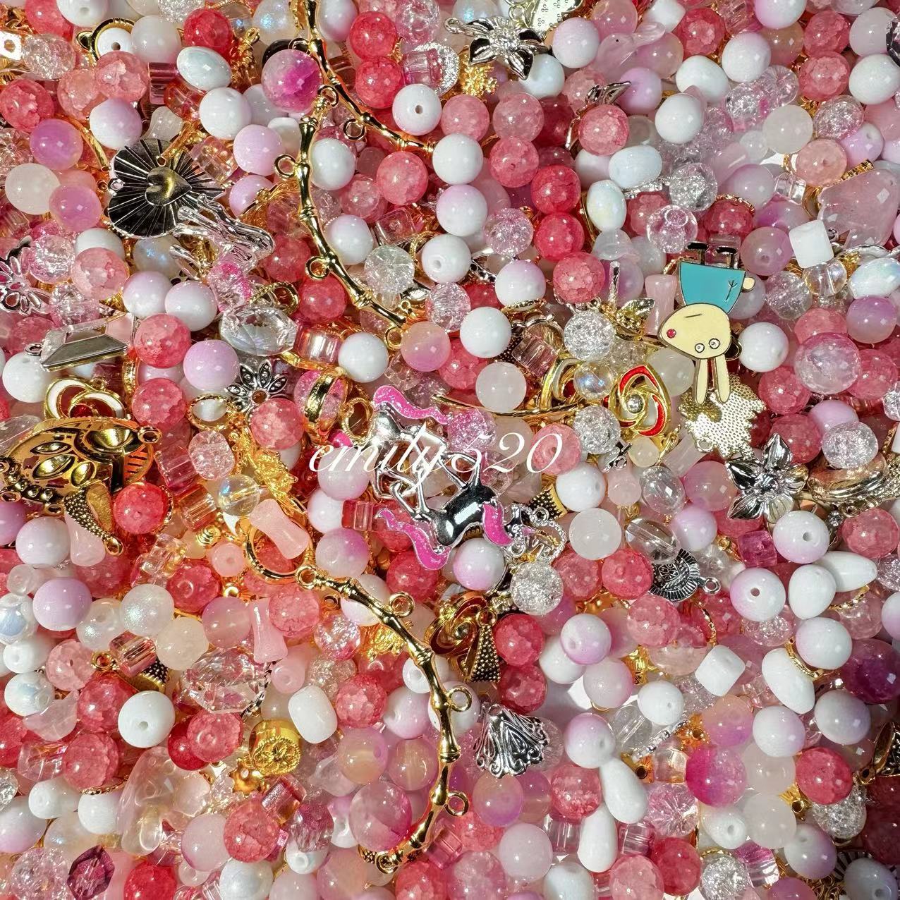 【A004】❤️‍🔥Sales！50%OFF❤️‍🔥 Diy Glass Bead Mix for Bracelet