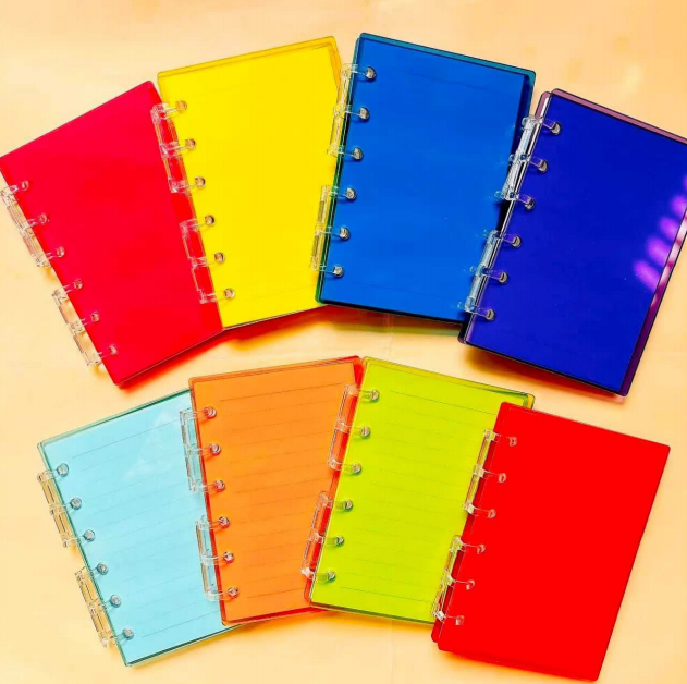 00052# !!! A6- Size !!! Shaker acrylic notebook for DIY