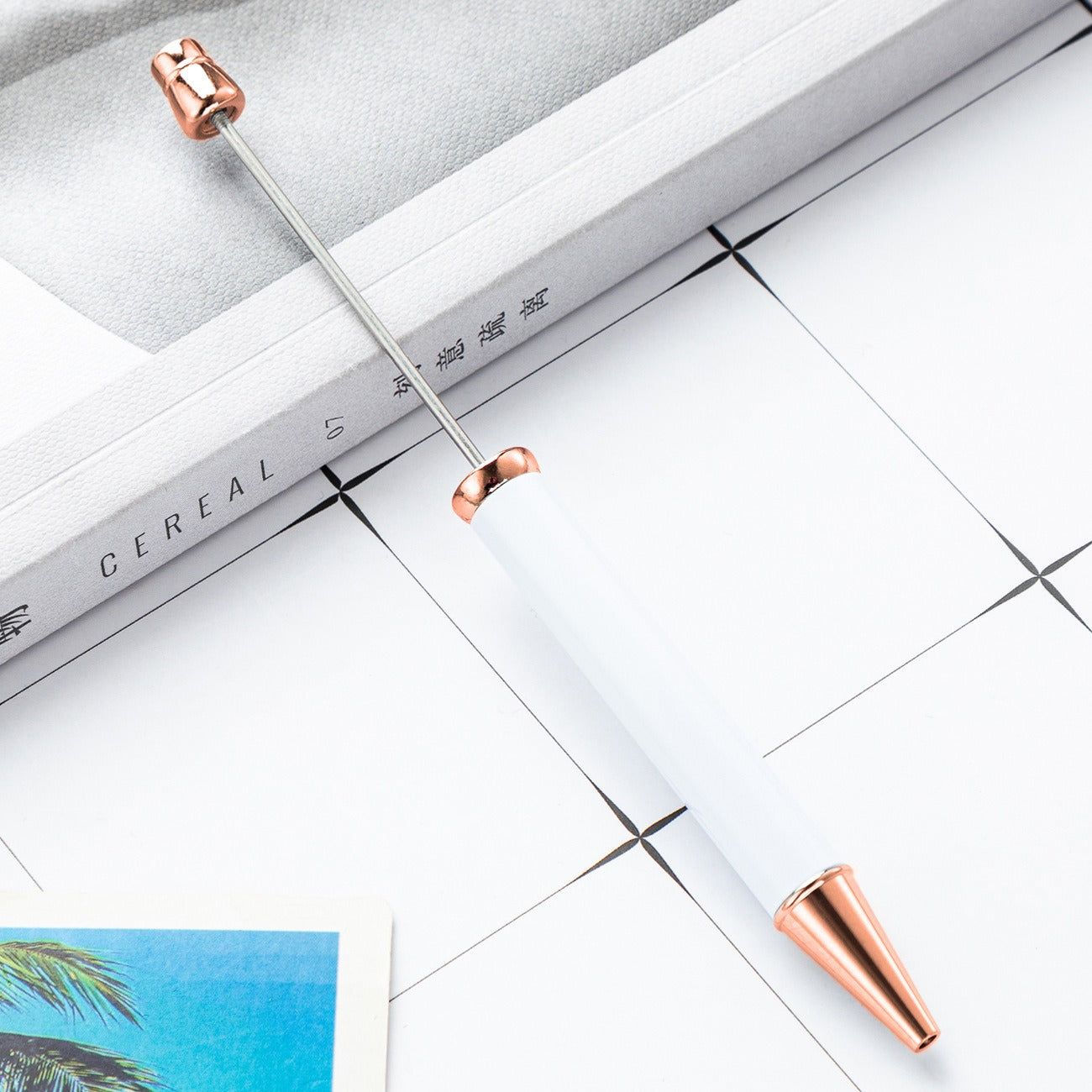 White (rose gold pieces)/Bullet 1.0