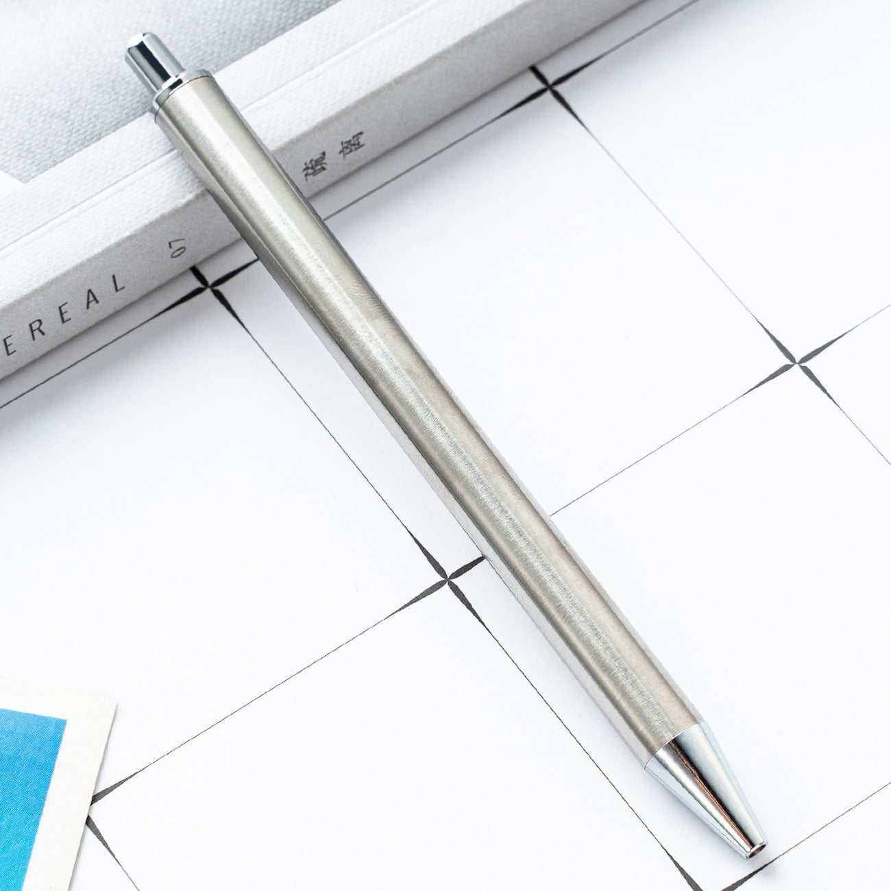 00059# Press pen Metal ballpoint pen wraps /Pen Pressed Medium Pen