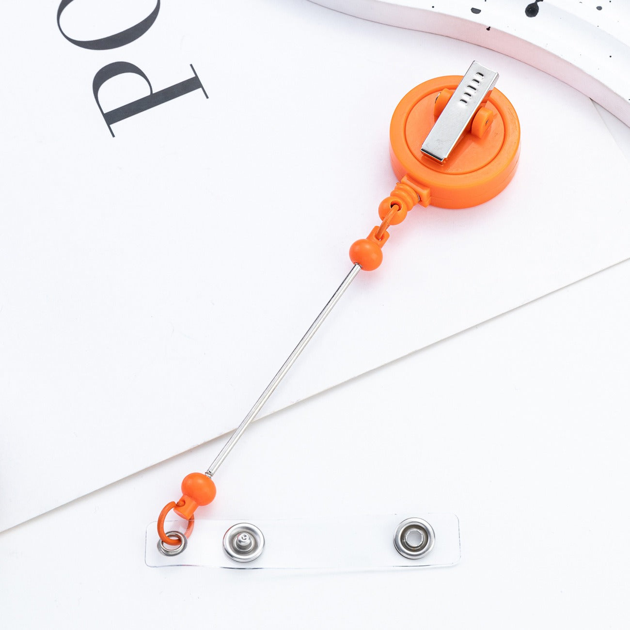 00060# Badge pen alligator clip for DIY