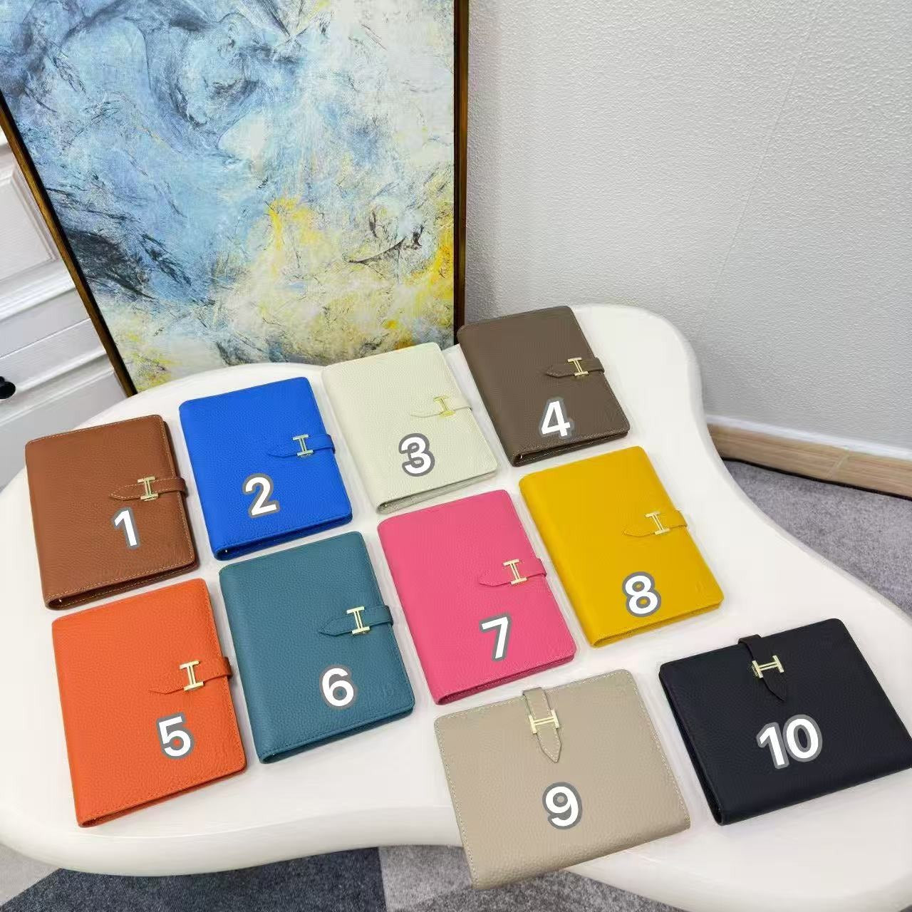 00306# HQ-Leather Hermès Planner notebooks