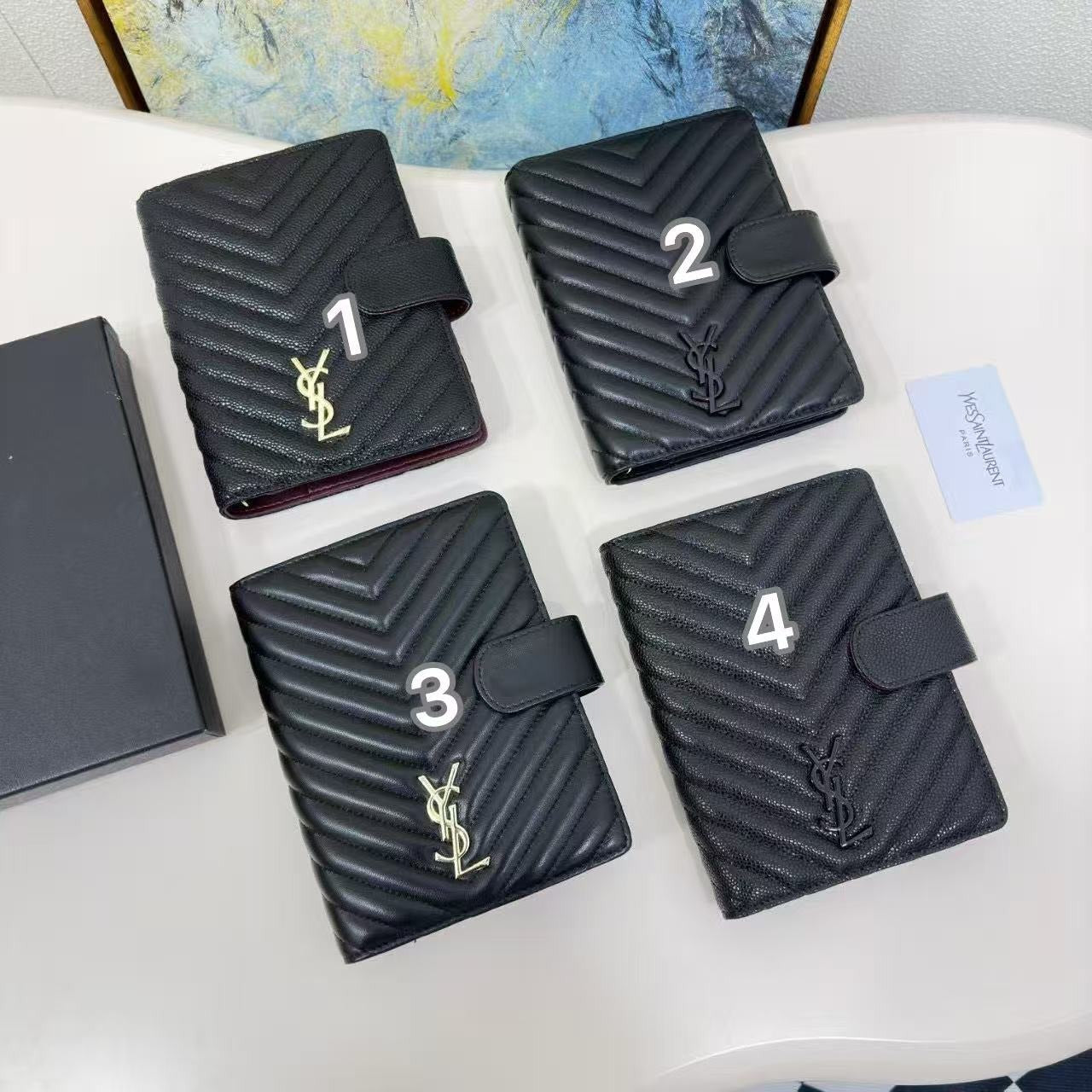 00308# HQ-Leather YSL Planner notebooks