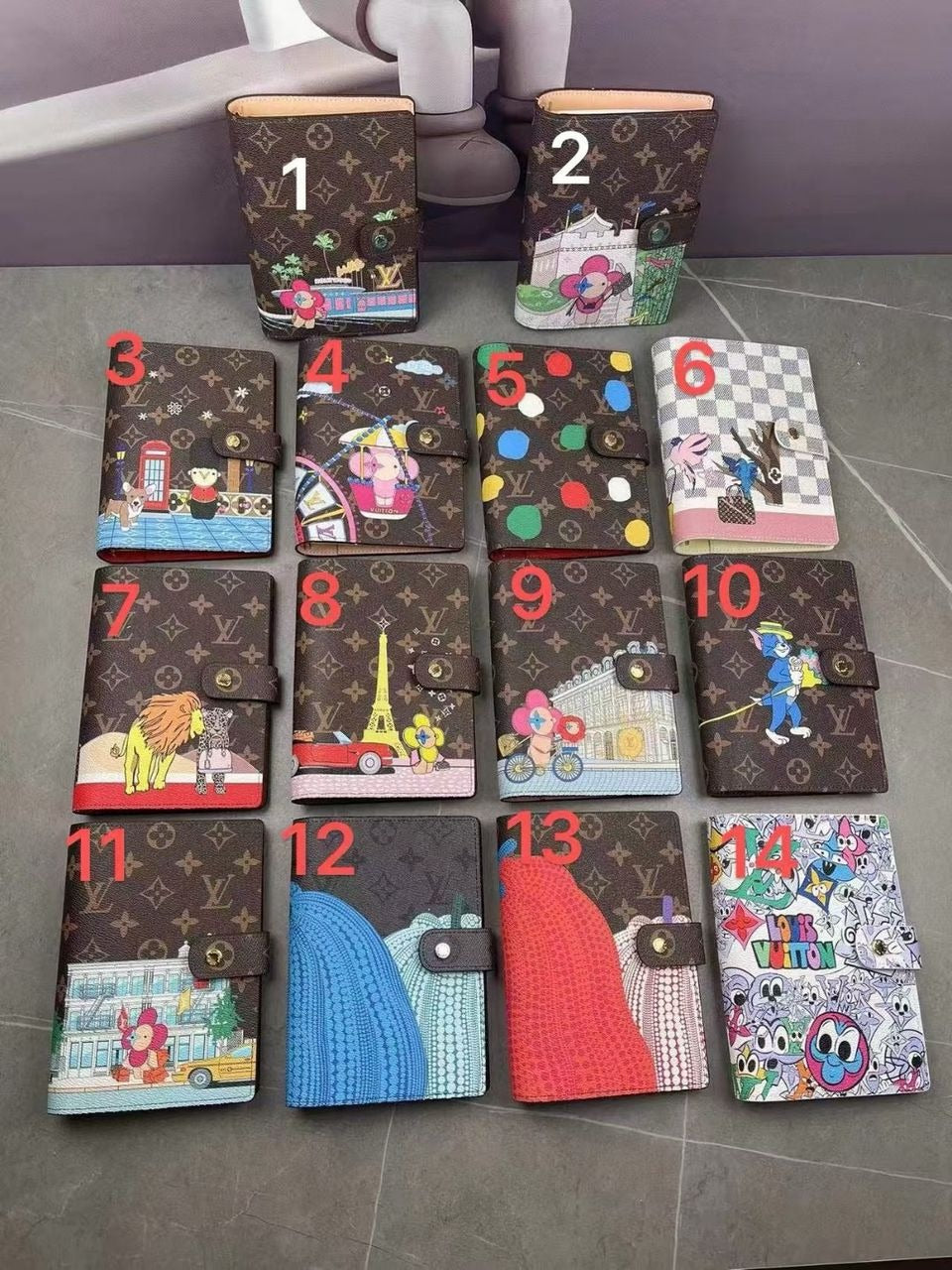00311# HQ-Leather LV Planner notebooks