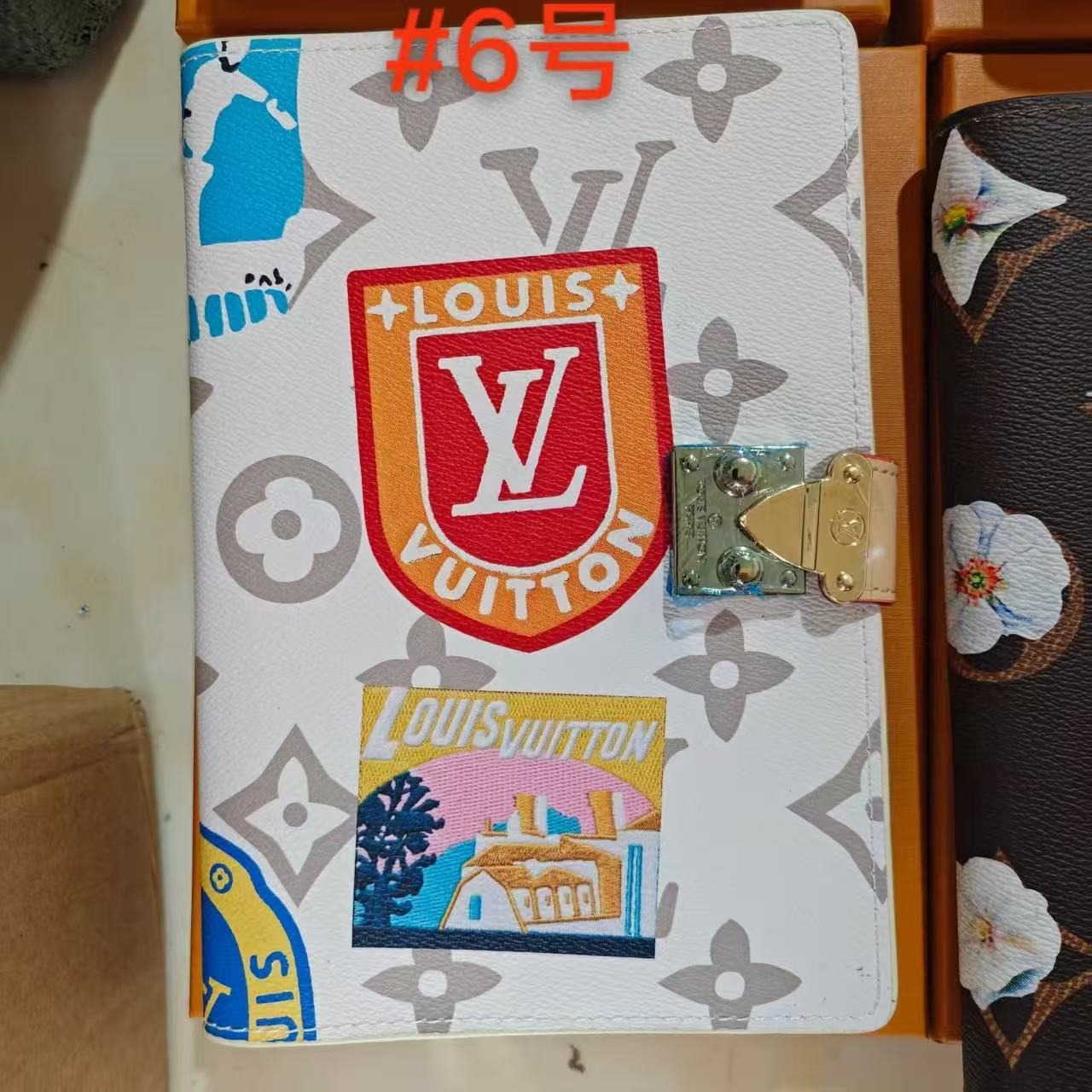 00317# HQ-Leather LV Planner notebooks