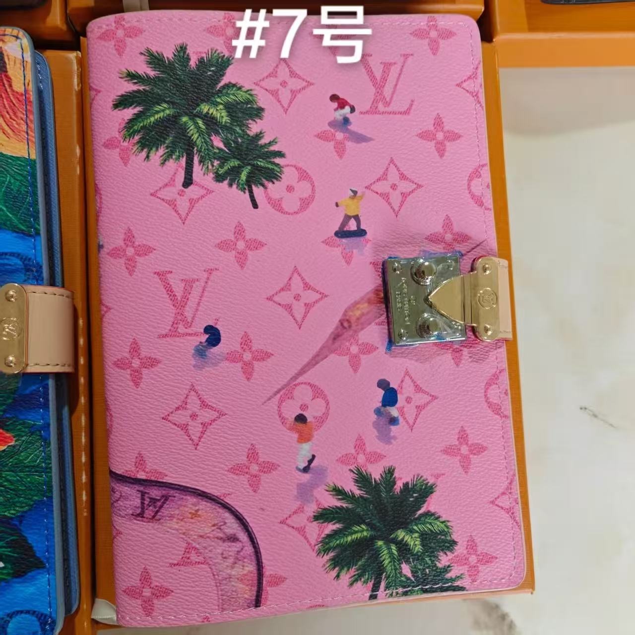 00317# HQ-Leather LV Planner notebooks