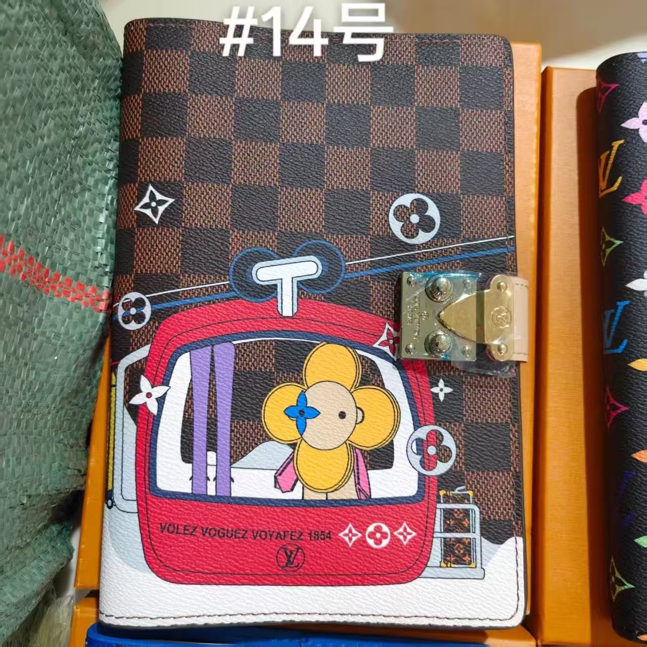 00317# HQ-Leather LV Planner notebooks