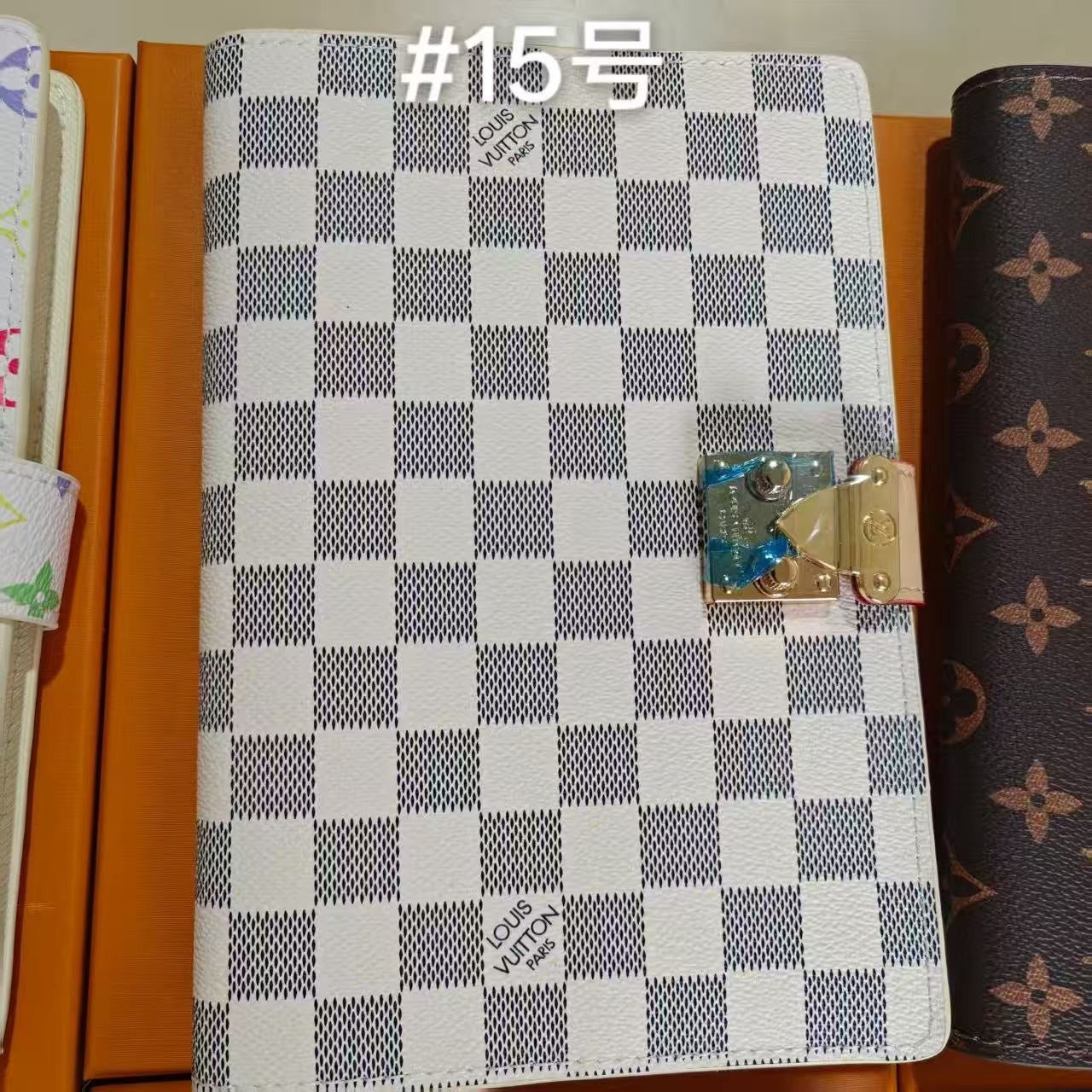 00317# HQ-Leather LV Planner notebooks