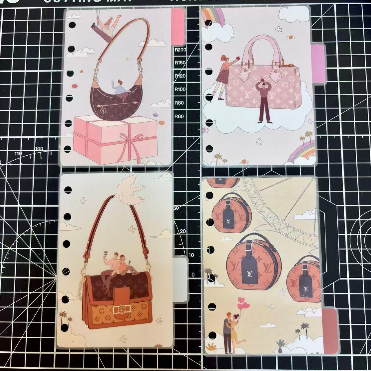 01080# NEW! Dividers For notebook planner