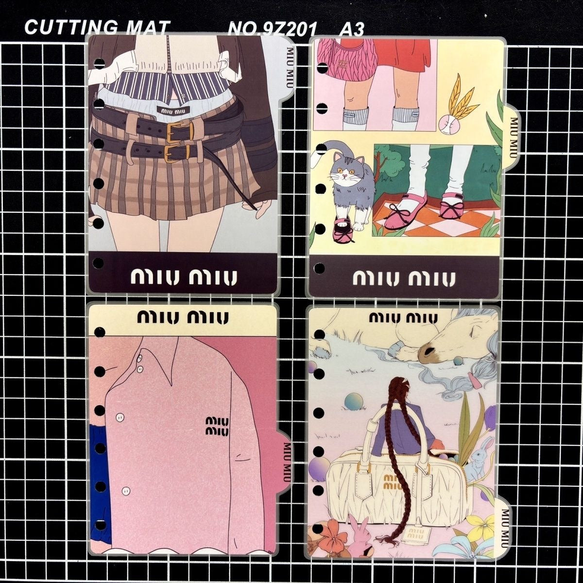 01080# NEW! Dividers For notebook planner