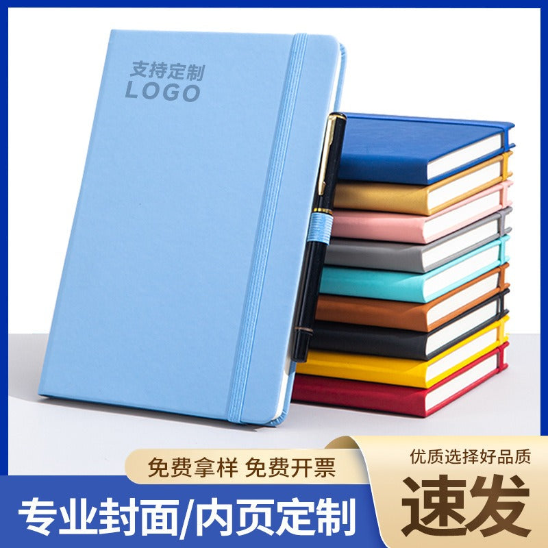 01095# A5 Strap Notebook Thick Notepad