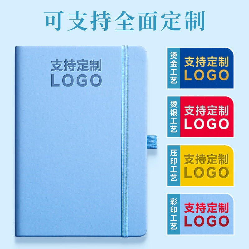 01095# A5 Strap Notebook Thick Notepad