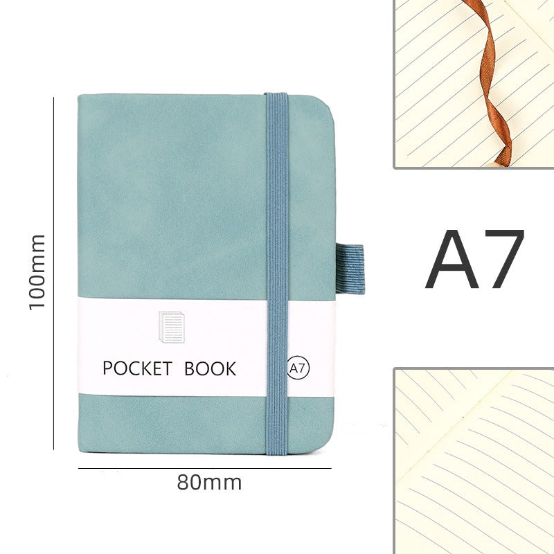 01098# A5-Glittering Laser Strap Notepad