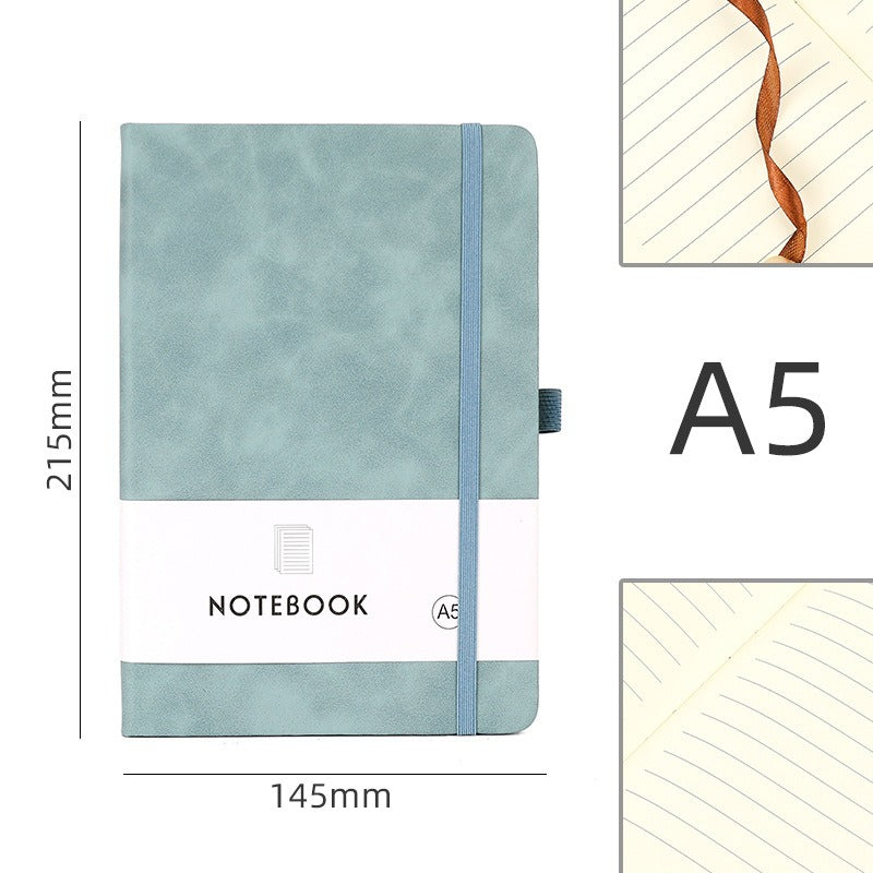 01098# A5-Glittering Laser Strap Notepad