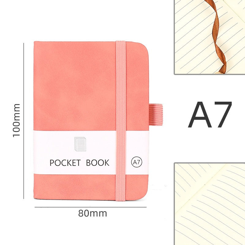 01098# A5-Glittering Laser Strap Notepad