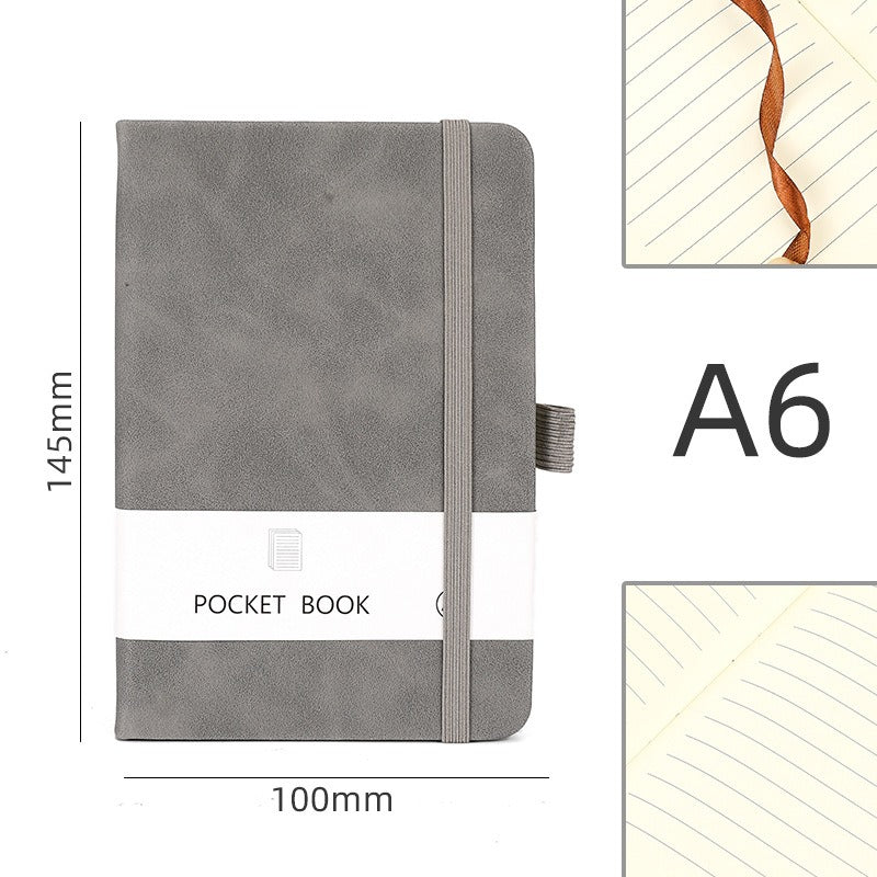 01098# A5-Glittering Laser Strap Notepad