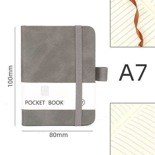 01098# A5-Glittering Laser Strap Notepad