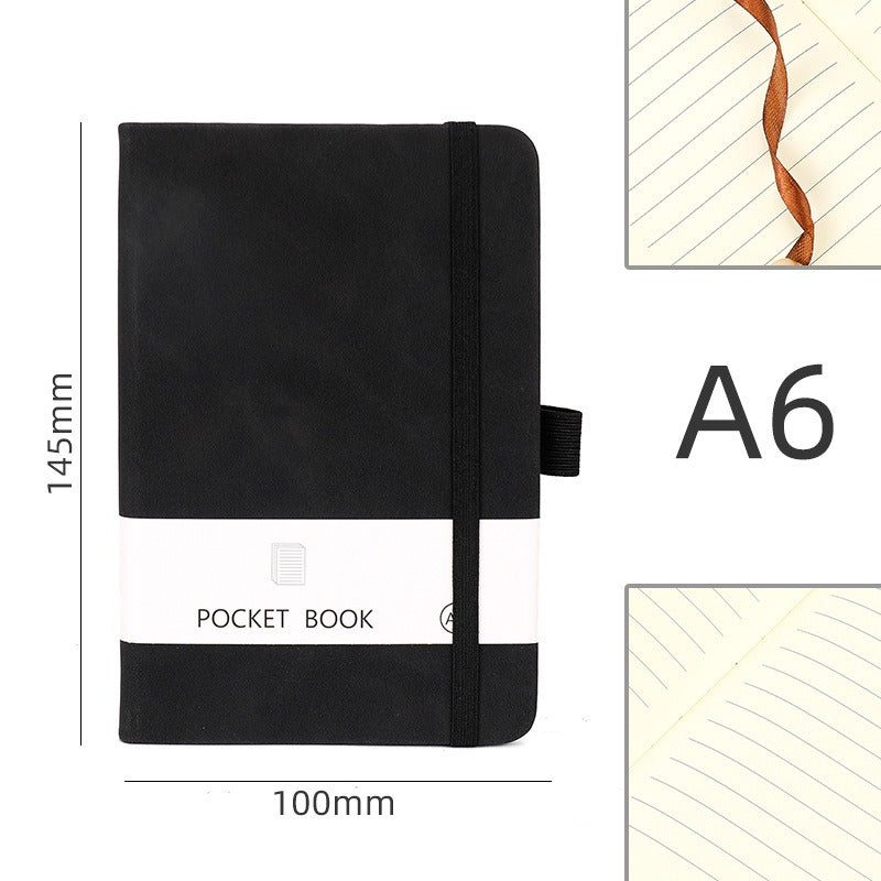 01098# A5-Glittering Laser Strap Notepad