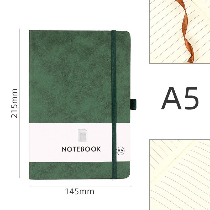 01098# A5-Glittering Laser Strap Notepad