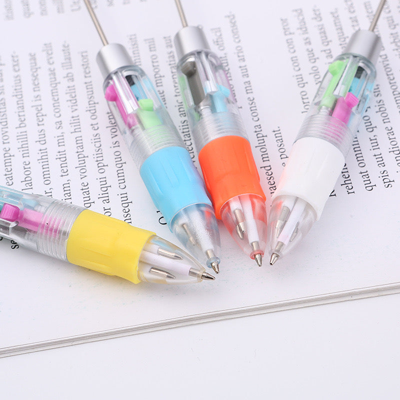 【C204】4 Colors Beads Pen For DIY