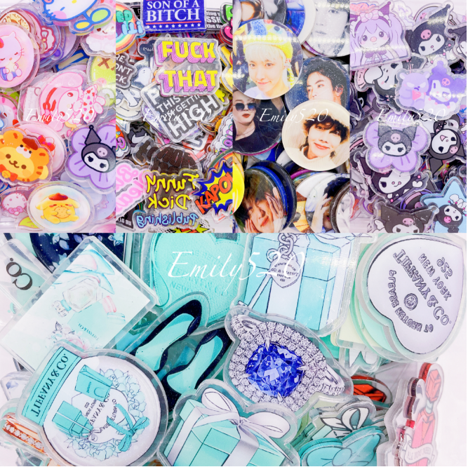 【A003】6.1-New👍Acrylic Collections ✨️ 15 Design+