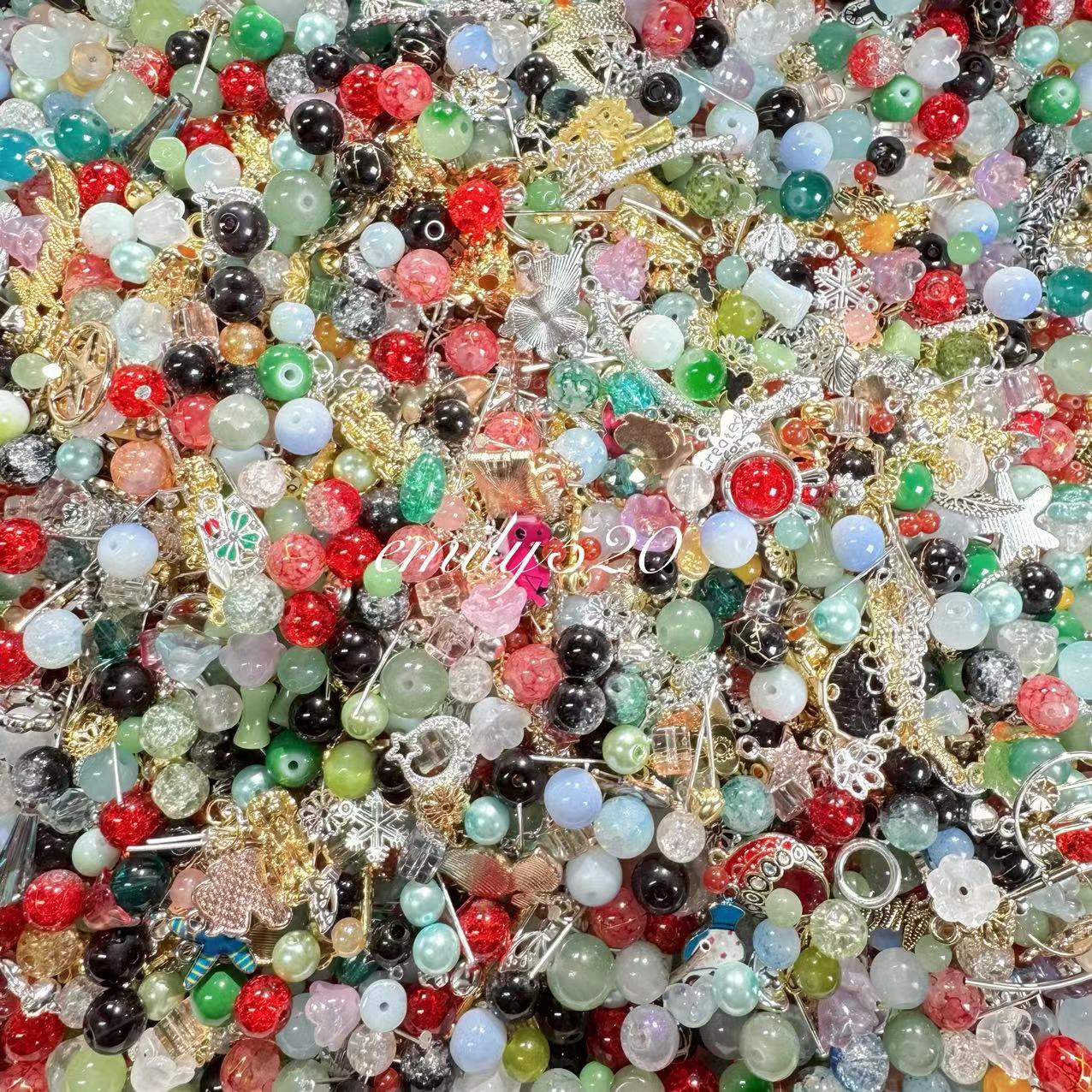 【A004】❤️‍🔥Sales！50%OFF❤️‍🔥 Diy Glass Bead Mix for Bracelet